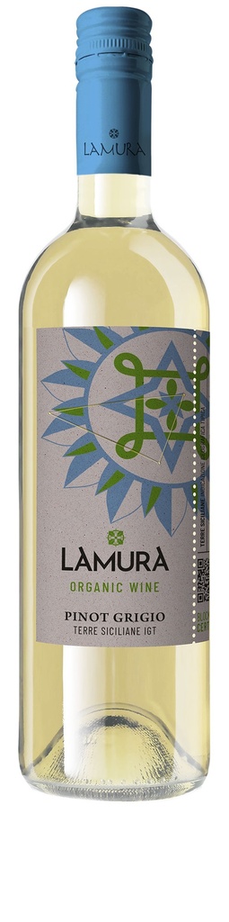 La Mura -Pinot Grigio - Terre Siciliane IGT Biologico - 0,75 L