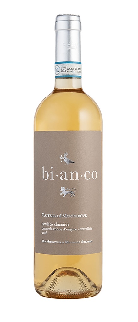 BI.AN.CO 2018 - Castello di Montegiove -  - Bianco Orvieto Classico DOC - 0,75 L